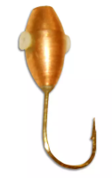 Мормышка вольфрамовая "Тульская" Овсинка 2,5 медь