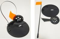 Жерлица Rodstars, пластиковая стойка, катушка 90мм, морозостойкий полипропилен