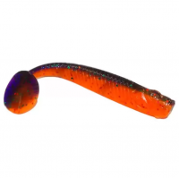 Приманка силиконовая KROKODILE 4.8 120мм 4pcs №202 фиолетовый/красный