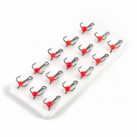 Тройник DagMaster (Mustad) фосфор № 12 (К)