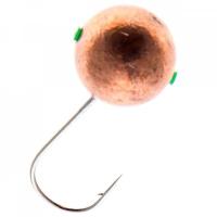 Мормышка вольфрамовая "Тульская" Дробинка/кембрик 2,7 медь