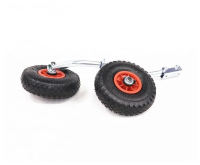 Транцевые колеса СЛЕДОПЫТ 40см хром быстросъемные