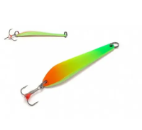 Блесна зимняя цветная