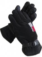 Перчатки SPORT водонепрон.ткань, подкл. - иск.мех, фиксатор на запястье, до -20, черный