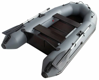 Надувная ПВХ лодка Муссон 2600 С серый