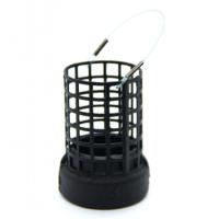 Кормушка мет. X-FEEDER ME BULLET HAWK M WORM 110 г (30 мл, цвет Matt Black, мясовоз)