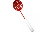 Черпак телескопический аллюминиевый красный