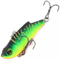 Воблер RENEGADE Crookback Dwarf 55мм 10,5г F638 зеленый/желтый