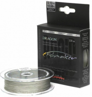 Шнур Dragon Fishmaker 135м 0.12мм 10.60кг cерый
