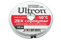 Леска ULTRON Zex Copolymer 30м 0,10мм 1,6кг